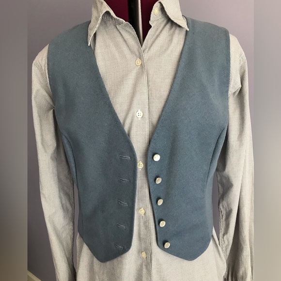 Vintage Jackets & Blazers - VTG Handmade Wool Vest